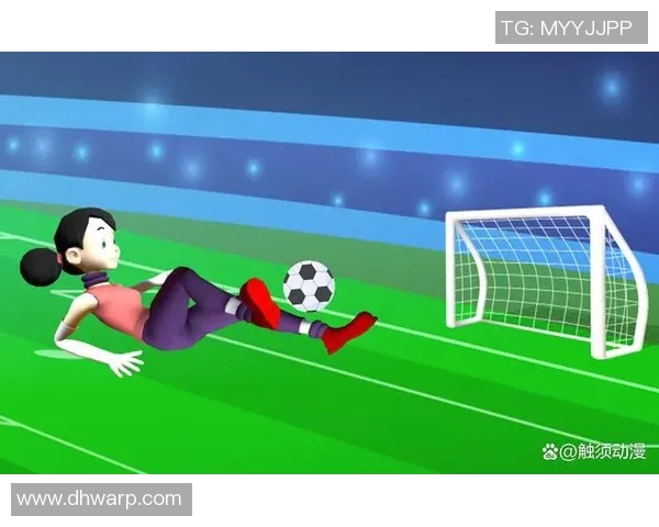 可爱风格女足球星简笔画，展现运动与活力的魅力瞬间